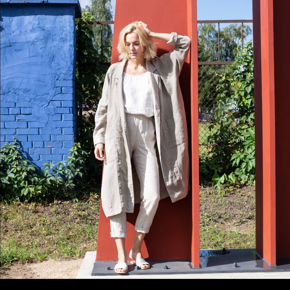 Victoria jacket not perfect linen brand